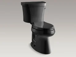 Two-piece elongated toilet, 1.28 gpf^Kohler Clearance