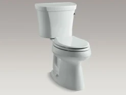 Two-piece elongated toilet, 1.28 gpf^Kohler Clearance
