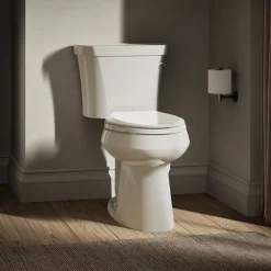 Two-piece elongated toilet, 1.28 gpf^Kohler Clearance