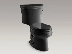 Two-piece elongated toilet, 1.28 gpf^Kohler Outlet