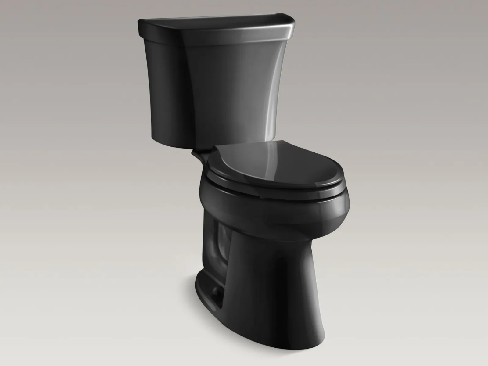 Two-piece elongated toilet, 1.28 gpf^Kohler Sale