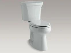 Two-piece elongated toilet, 1.28 gpf^Kohler Sale