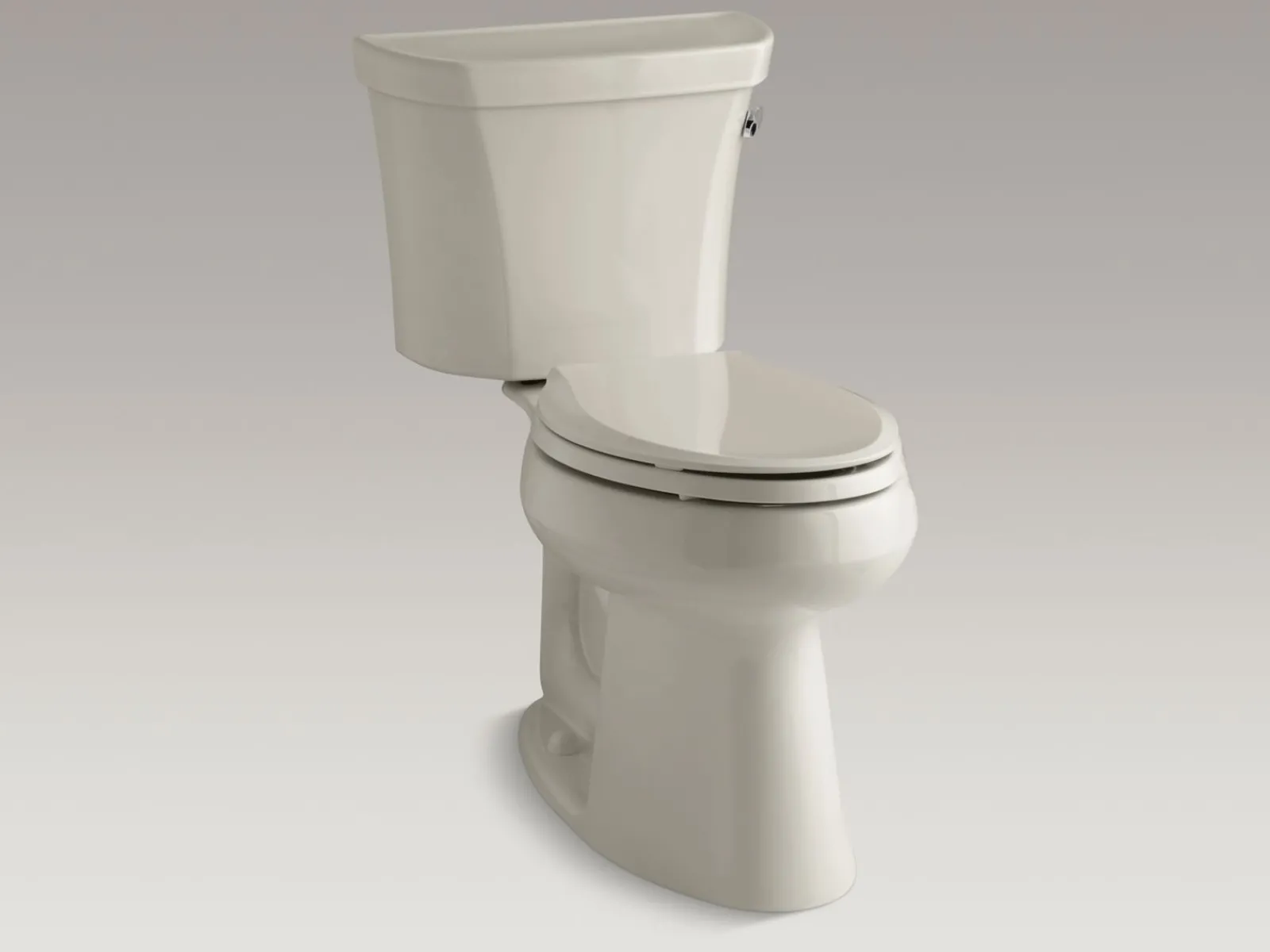 Two-piece elongated toilet, 1.28 gpf^Kohler Sale
