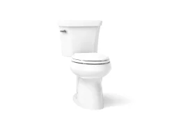 Two-piece elongated toilet, 1.28 gpf^Kohler Online