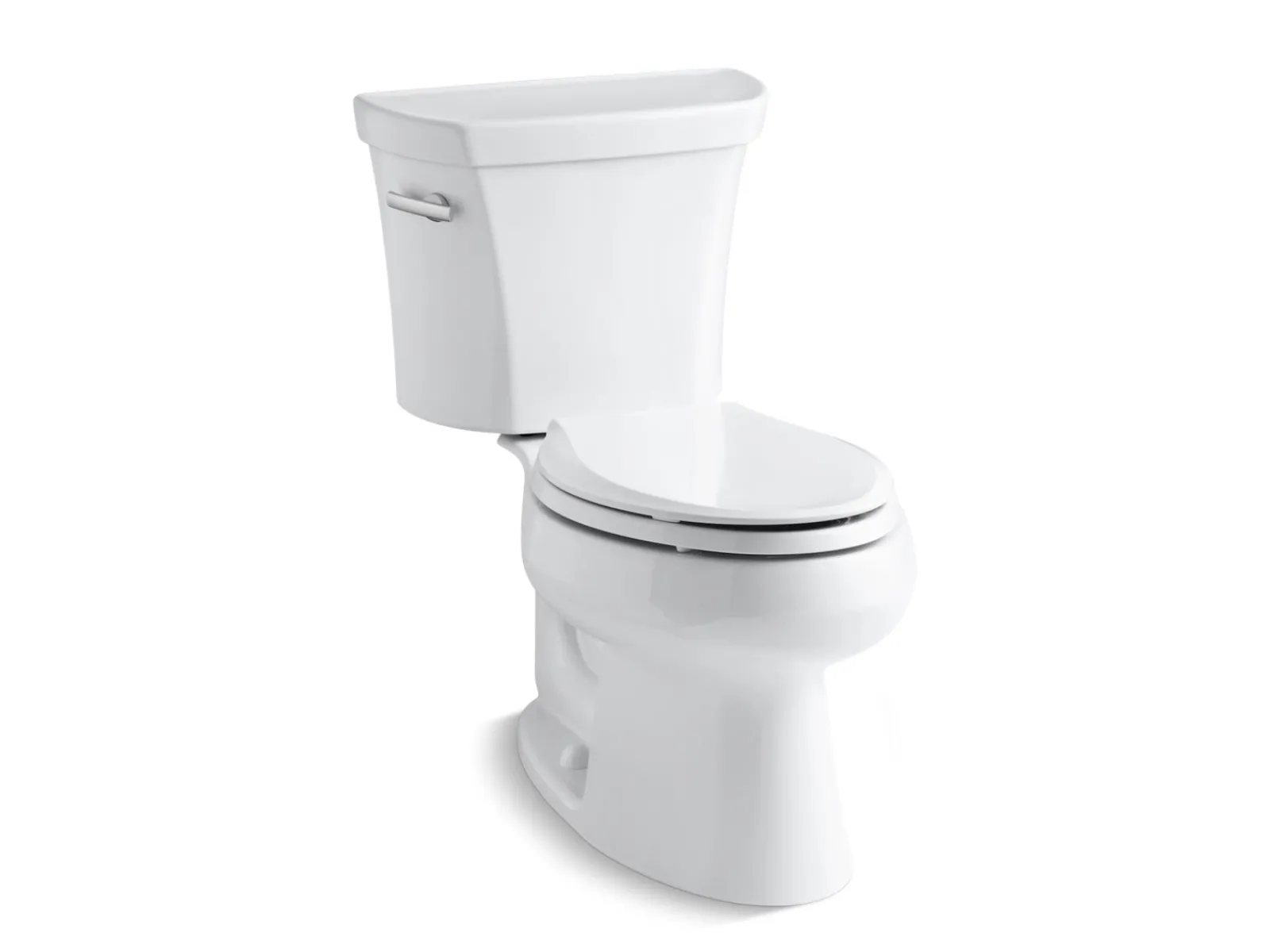 Two-piece elongated toilet, 1.28 gpf^Kohler Best