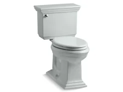 Two-piece elongated toilet, 1.28 gpf^Kohler Discount