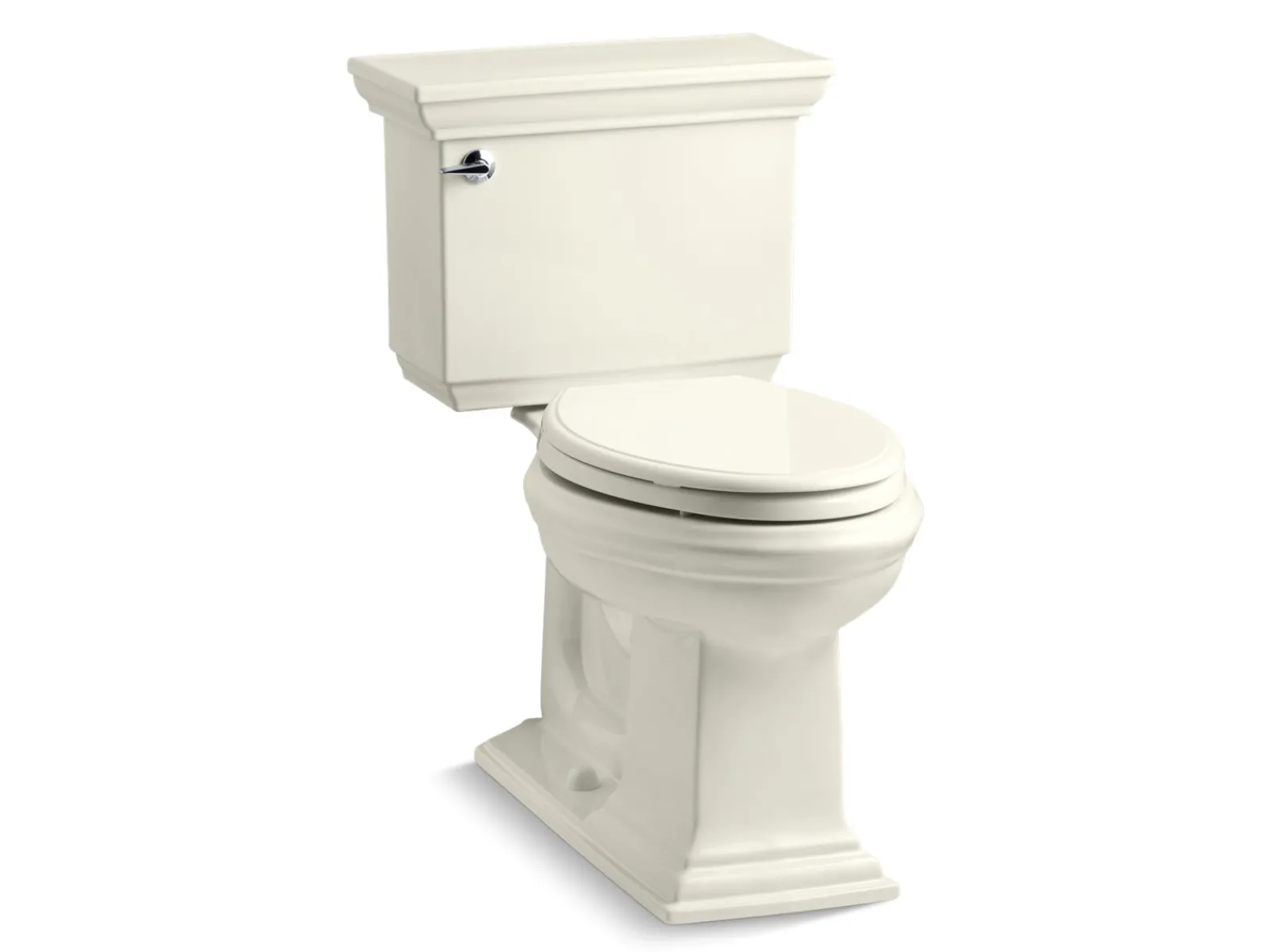 Two-piece elongated toilet, 1.28 gpf^Kohler Discount