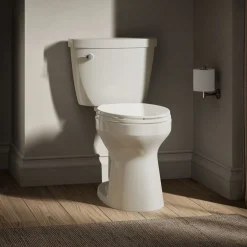 Two-piece elongated toilet, 1.6 gpf^Kohler
