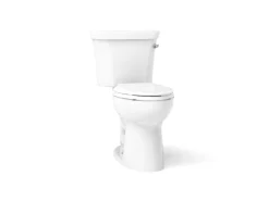 Two-piece elongated toilet, 1.28 gpf^Kohler Discount