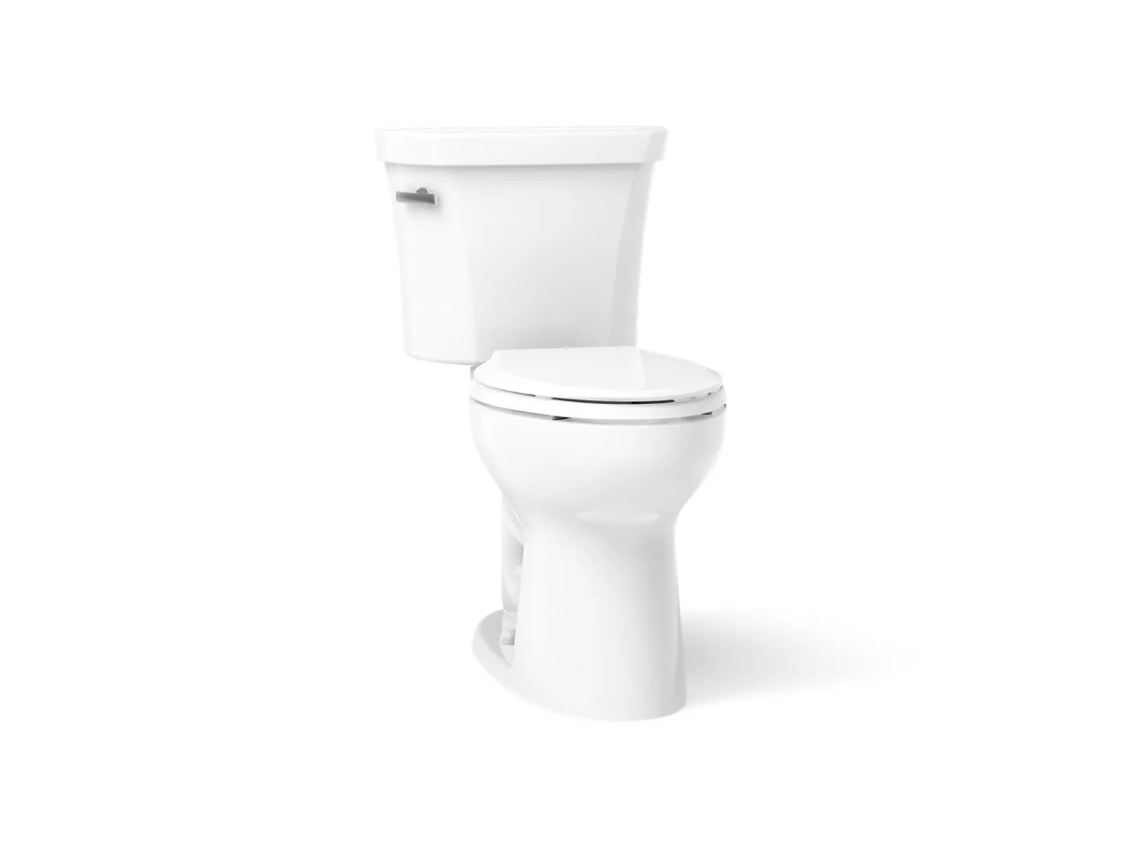 Two-piece elongated toilet, 1.28 gpf^Kohler Best