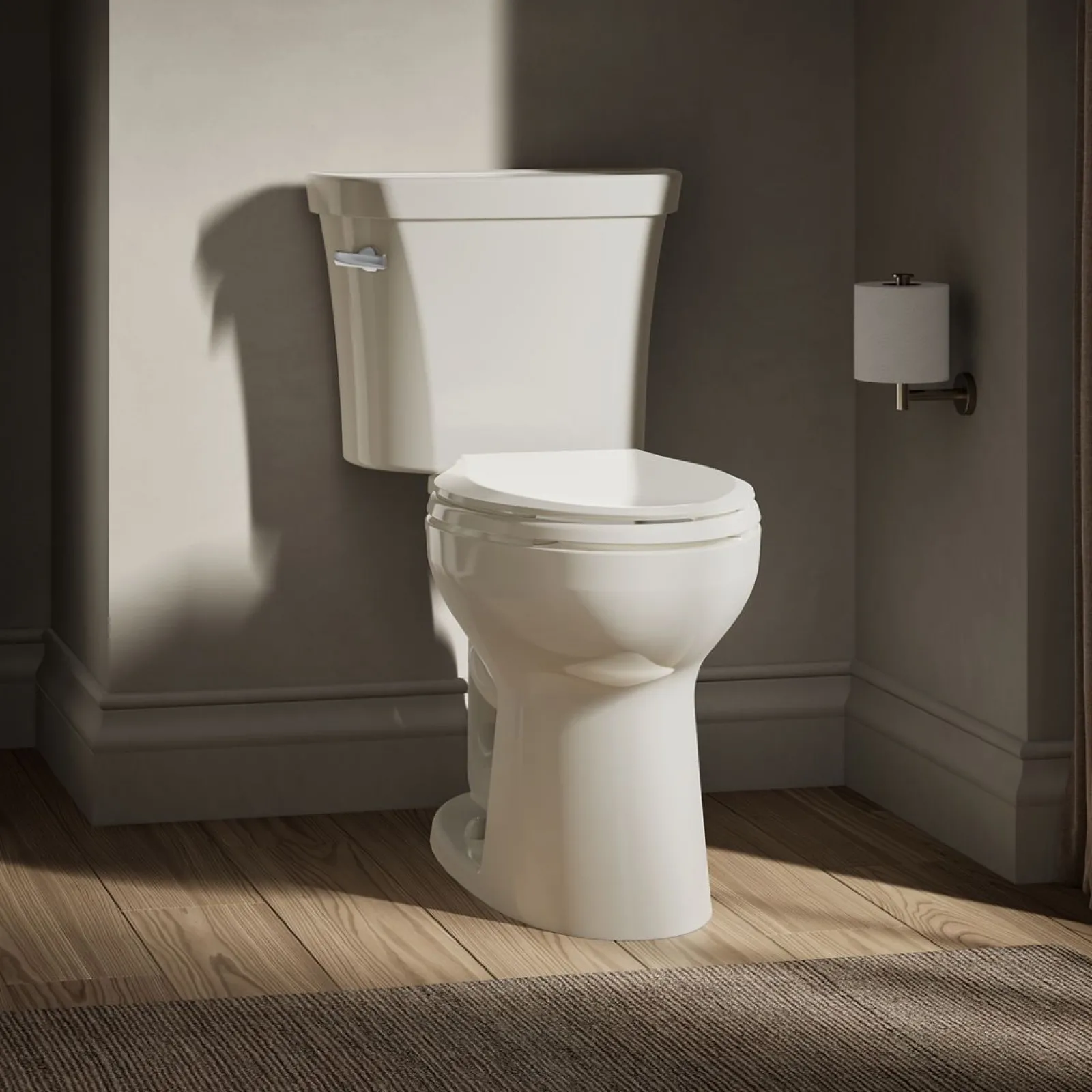 Two-piece elongated toilet, 1.28 gpf^Kohler Best