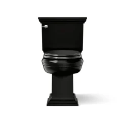 Two-piece elongated toilet with concealed trapway, 1.28 gpf^Kohler Hot