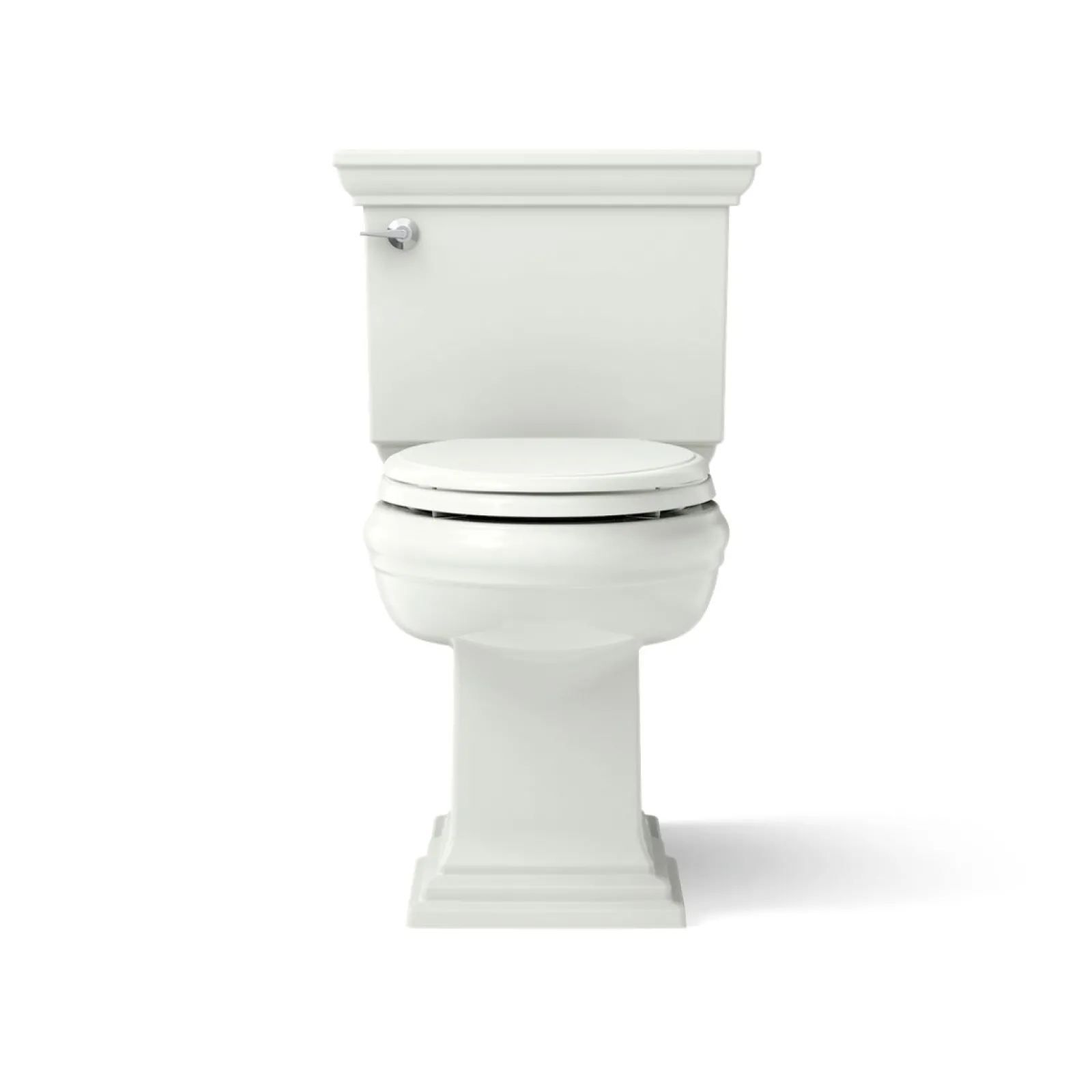 Two-piece elongated toilet with concealed trapway, 1.28 gpf^Kohler Hot