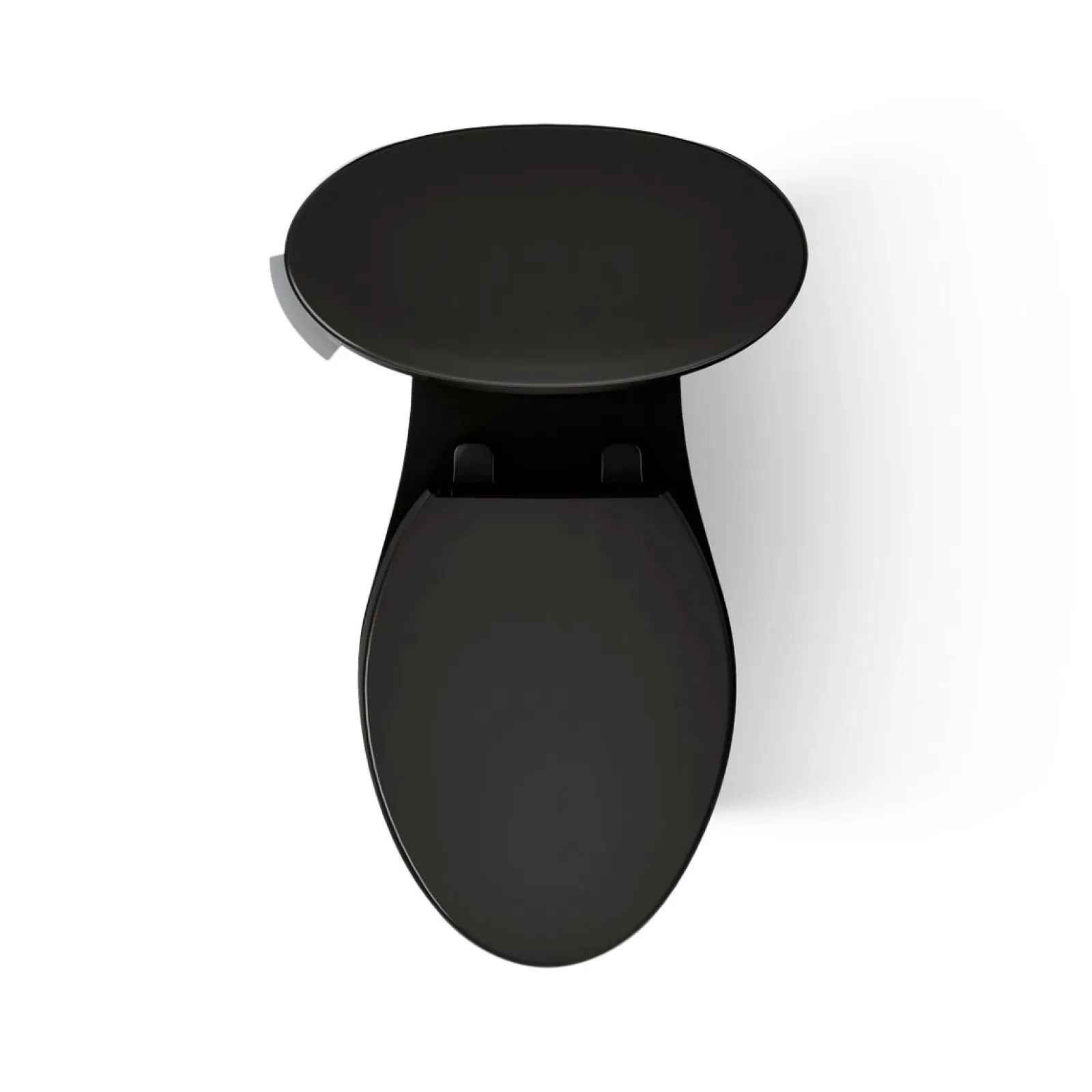 Two-piece elongated toilet with skirted trapway, 1.28 gpf^Kohler Clearance