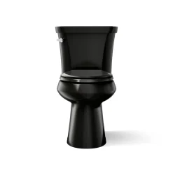Two-piece elongated toilet with concealed trapway, 1.28 gpf^Kohler Online