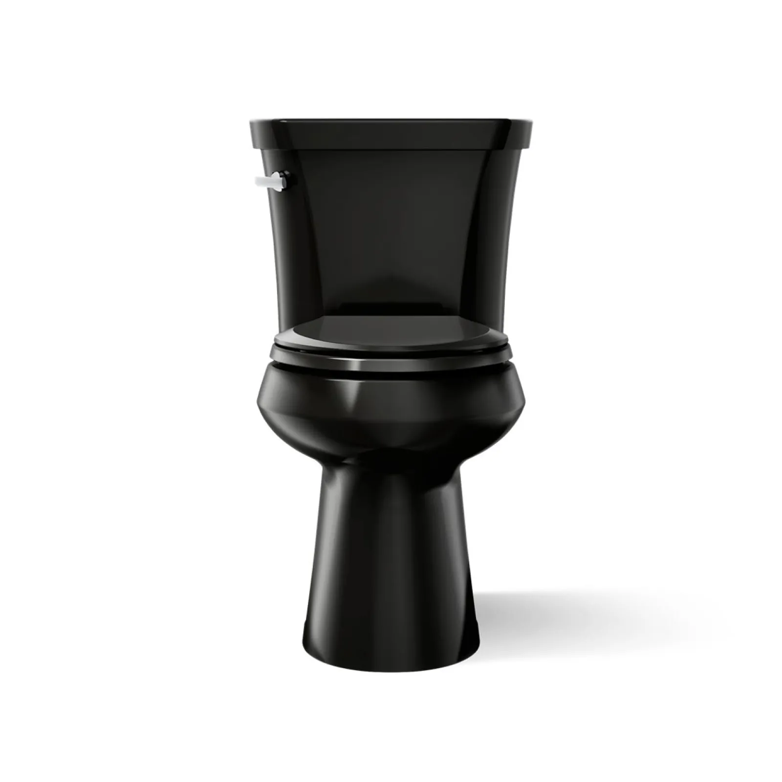 Two-piece elongated toilet with concealed trapway, 1.28 gpf^Kohler Online