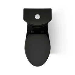 Two-piece elongated toilet with skirted trapway, dual-flush^Kohler Discount