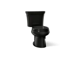 Two-piece round-front toilet, dual-flush^Kohler