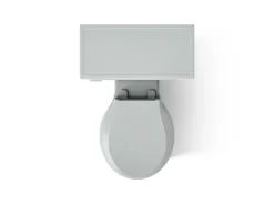 Two-piece round-front toilet, 1.28 gpf^Kohler Clearance