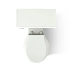 Two-piece round-front toilet, 1.28 gpf^Kohler Clearance
