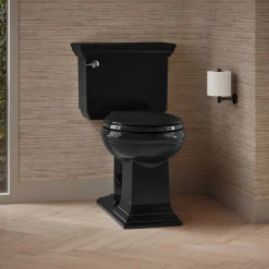 Two-piece round-front toilet, 1.28 gpf^Kohler Clearance