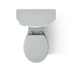 Two-piece round-front toilet, 1.28 gpf^Kohler New