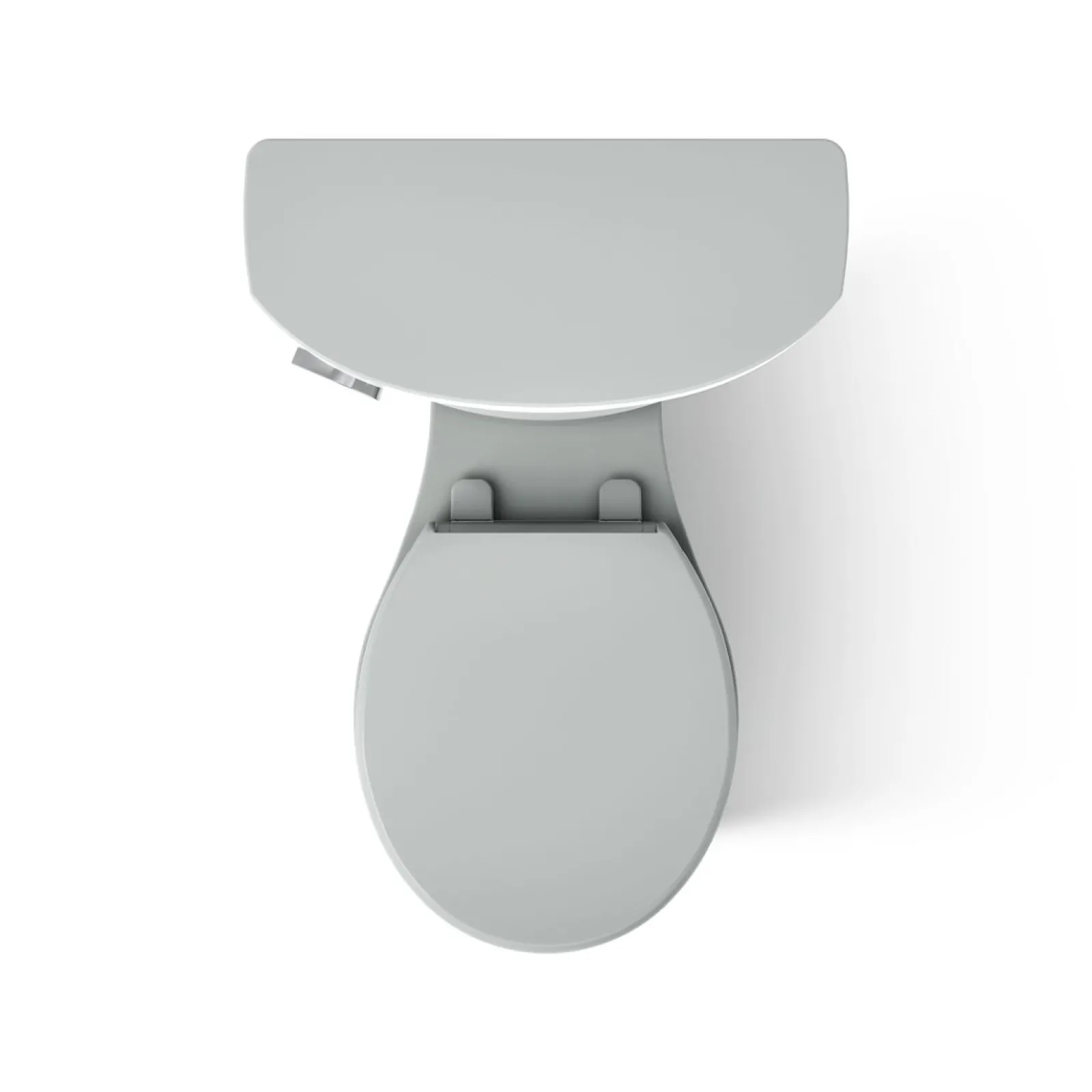 Two-piece round-front toilet, 1.28 gpf^Kohler New