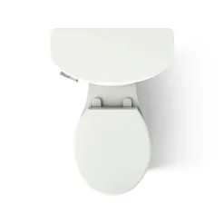 Two-piece round-front toilet, 1.28 gpf^Kohler New