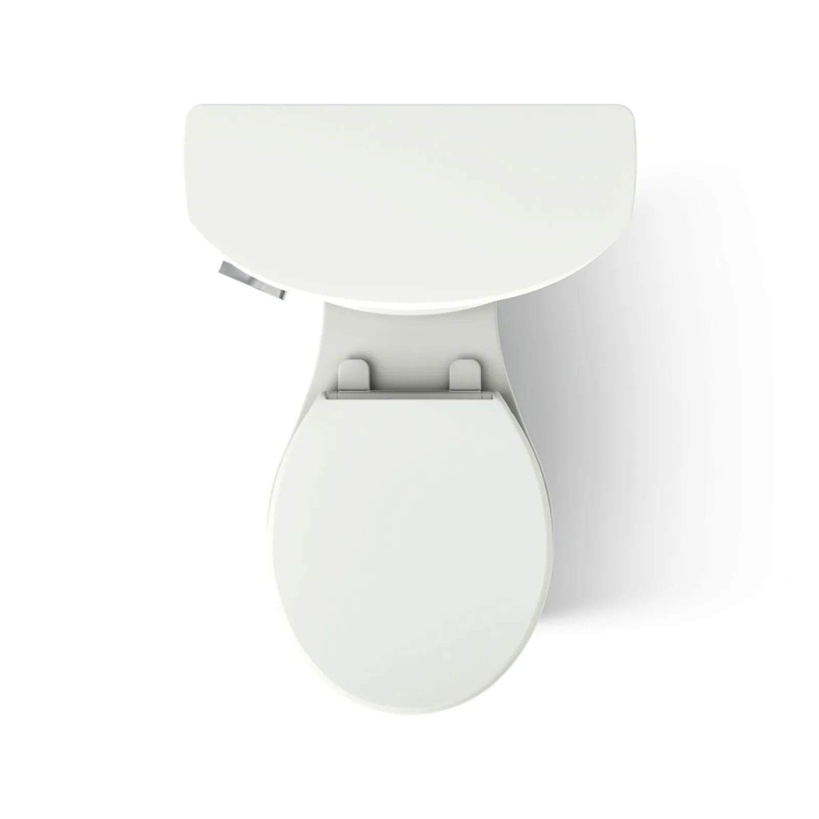 Two-piece round-front toilet, 1.28 gpf^Kohler New