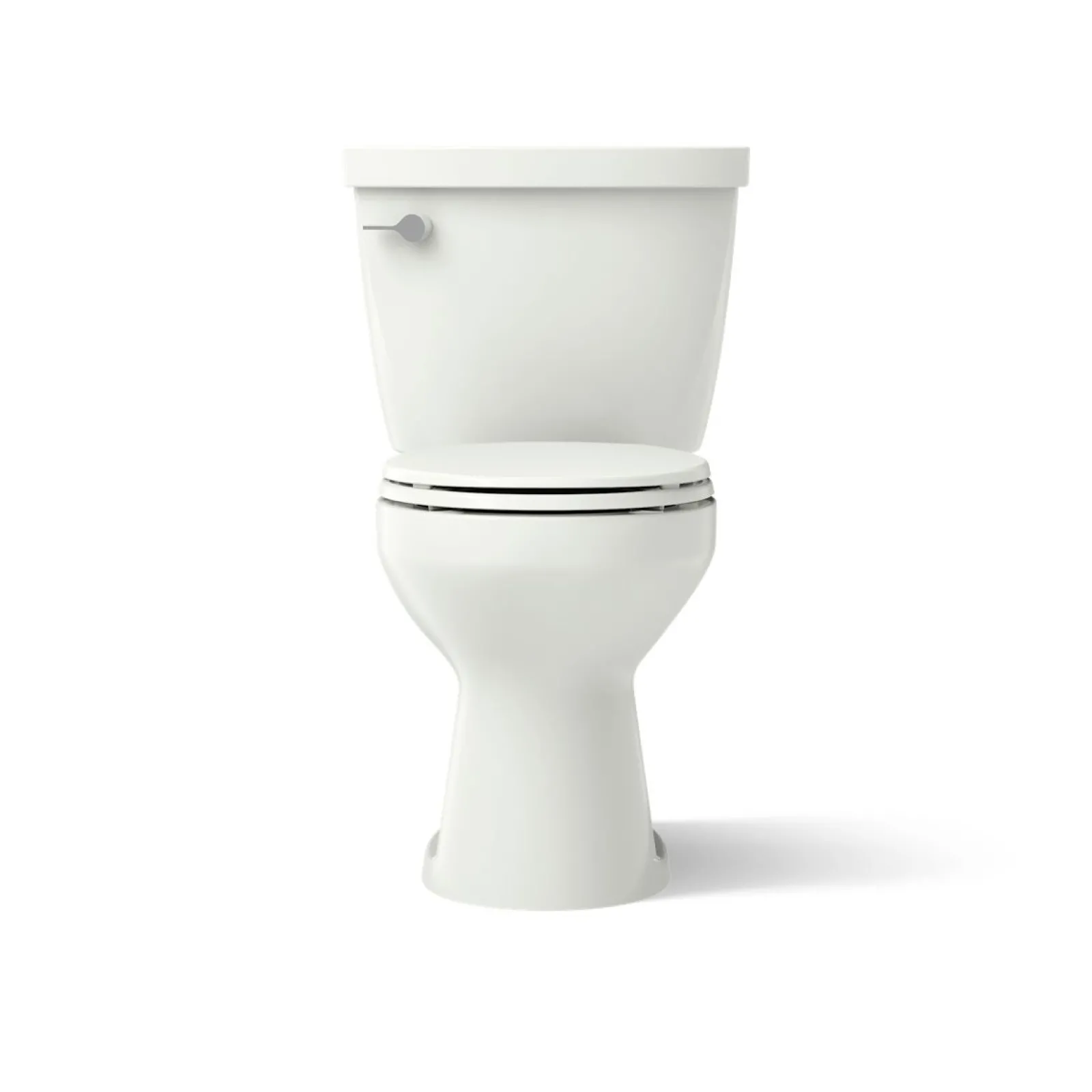 Two-piece round-front toilet, 1.28 gpf^Kohler New