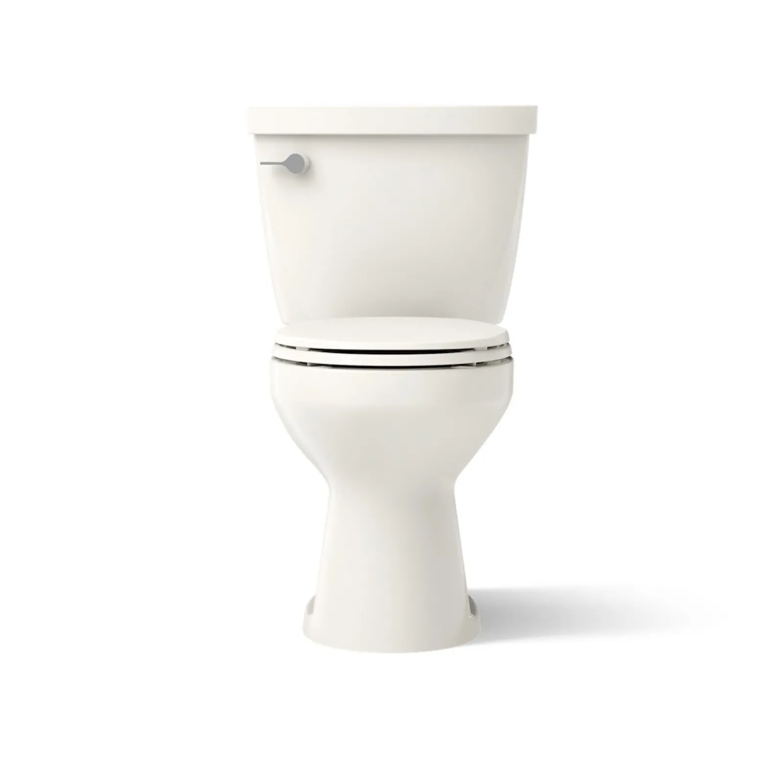 Two-piece round-front toilet, 1.28 gpf^Kohler New