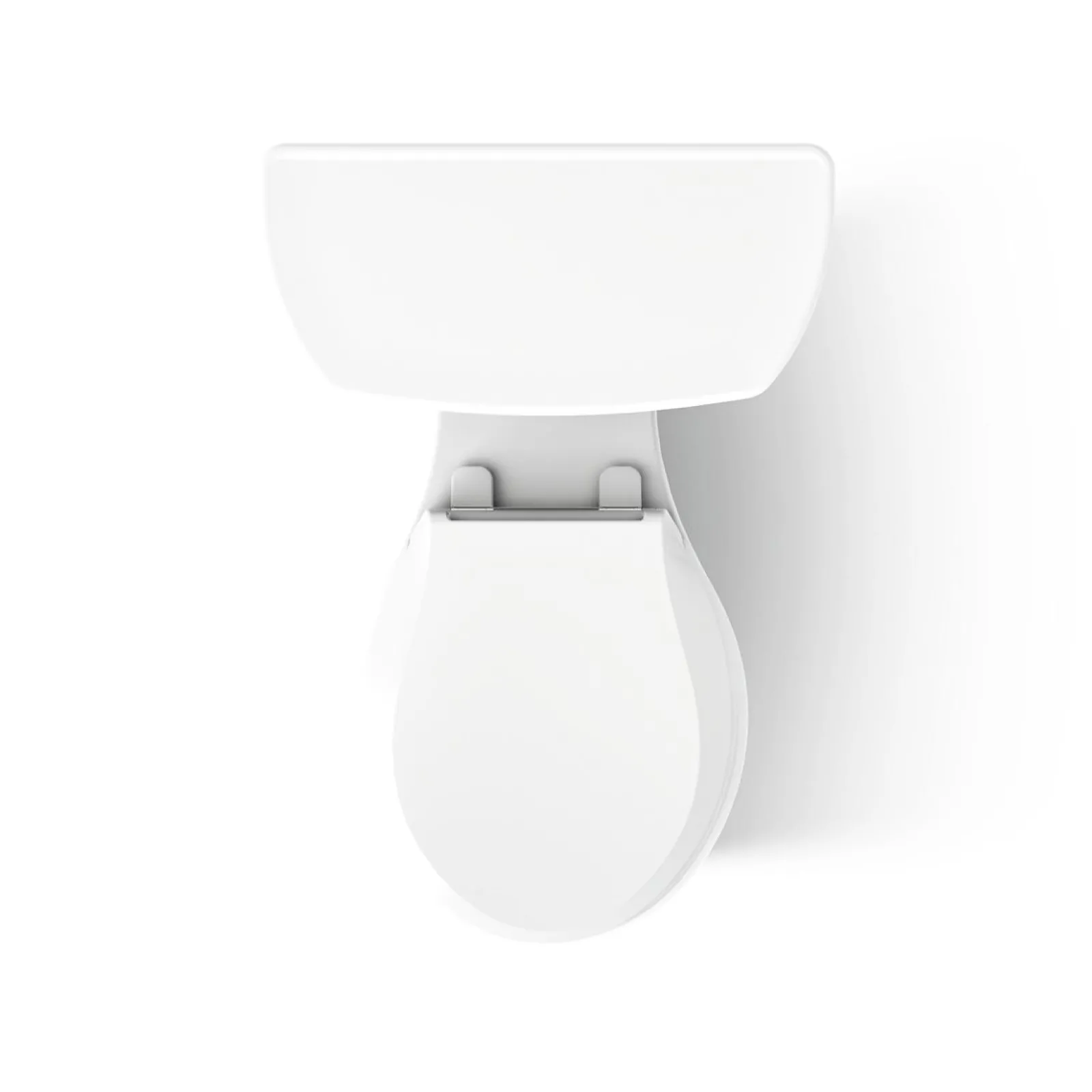 Two-piece round-front toilet, 1.28 gpf^Kohler New