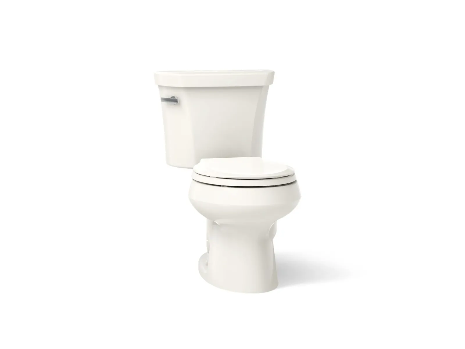 Two-piece round-front toilet, 1.28 gpf^Kohler Best