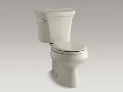 Two-piece round-front toilet, 1.28 gpf^Kohler Best
