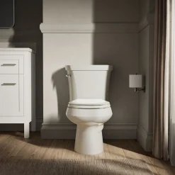 Two-piece round-front toilet, 1.28 gpf^Kohler Best
