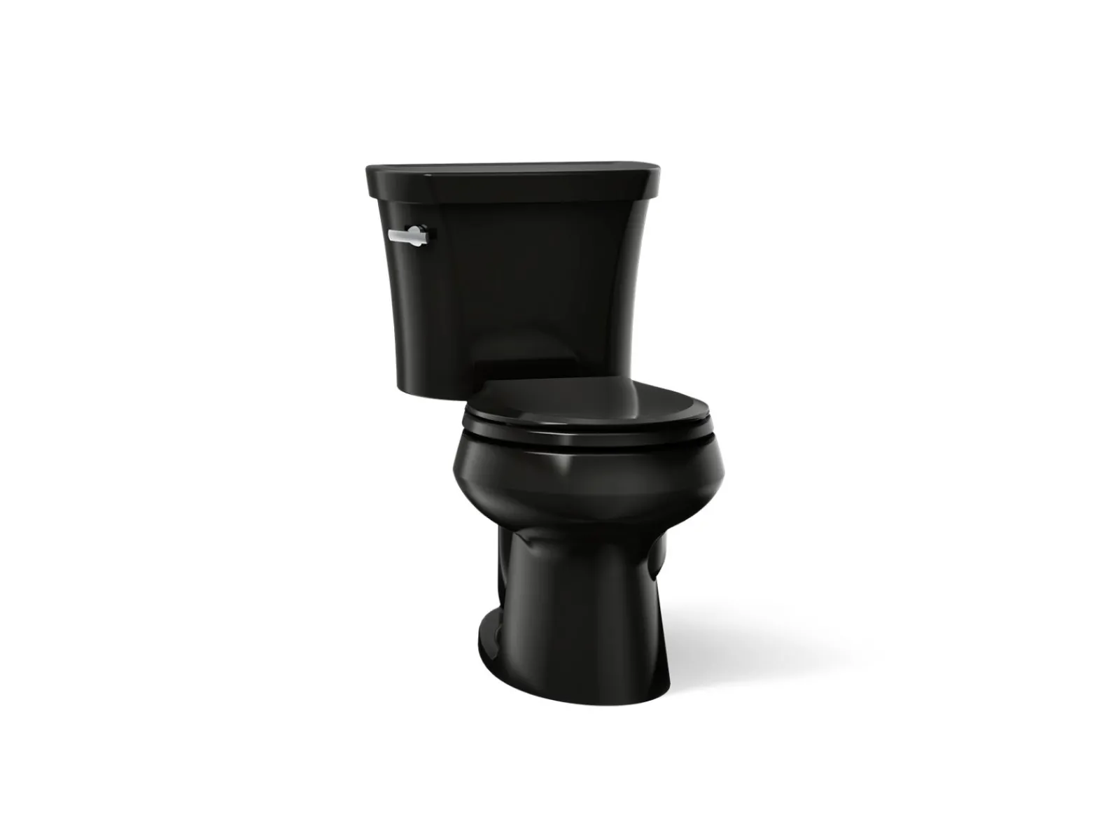 Two-piece round-front toilet, 1.28 gpf^Kohler Best