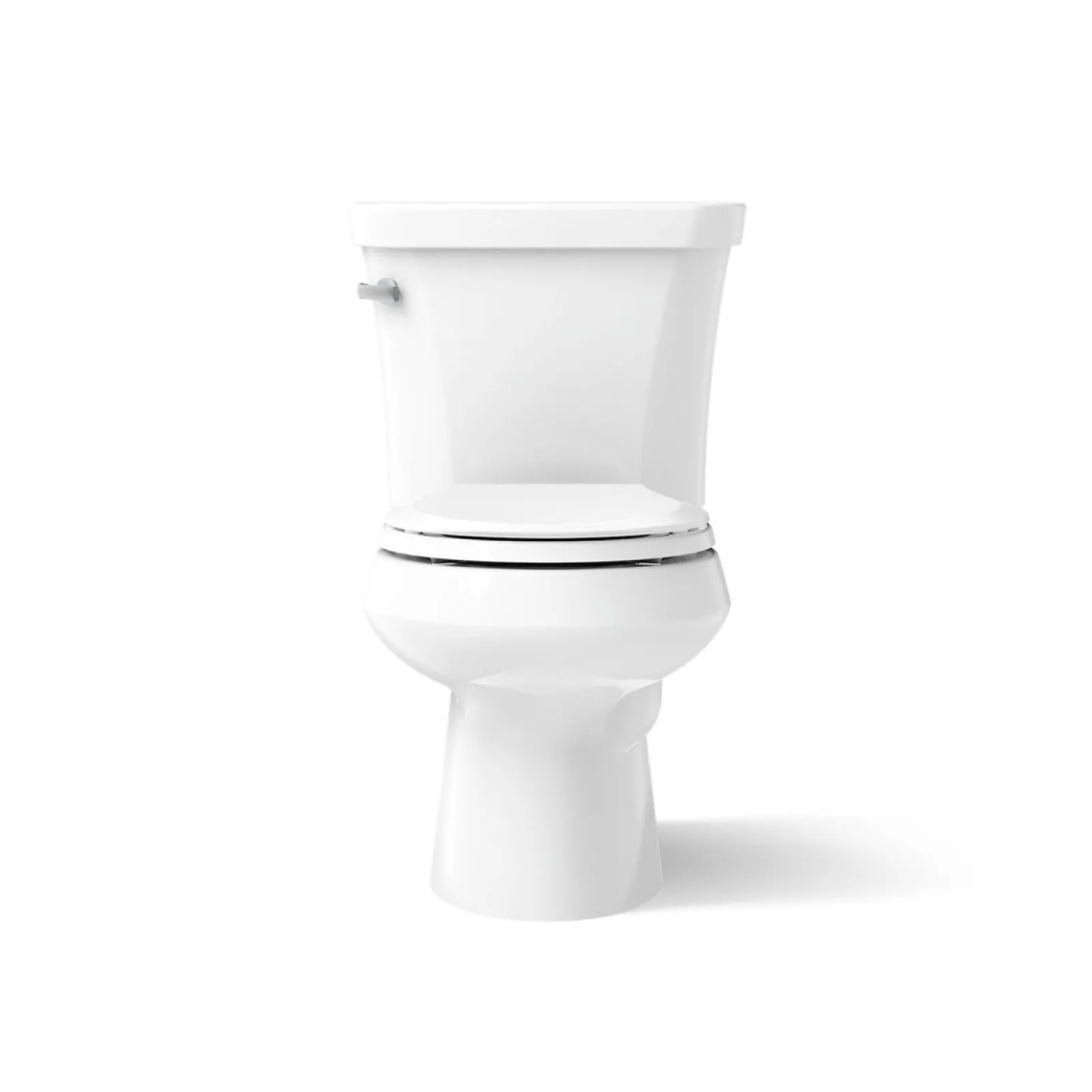Two-piece round-front toilet, 1.28 gpf^Kohler Best