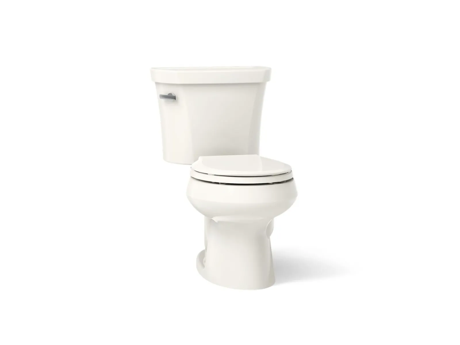 Two-piece round-front toilet, 1.28 gpf^Kohler Best