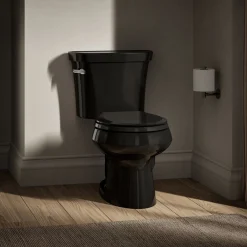 Two-piece round-front toilet, 1.28 gpf^Kohler Clearance