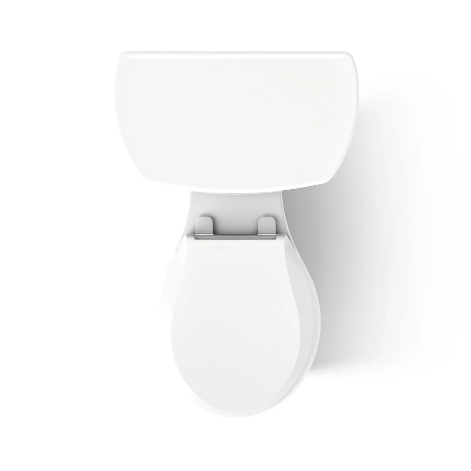 Two-piece round-front toilet, 1.28 gpf^Kohler Outlet