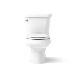 Two-piece round-front toilet, 1.28 gpf^Kohler Outlet