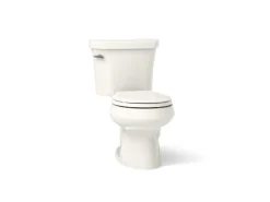 Two-piece round-front toilet, 1.28 gpf^Kohler Outlet
