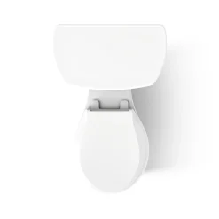 Two-piece round-front toilet, 1.28 gpf^Kohler Best