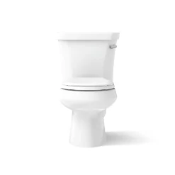 Two-piece round-front toilet, 1.28 gpf^Kohler Best