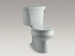 Two-piece round-front toilet, 1.28 gpf^Kohler Best