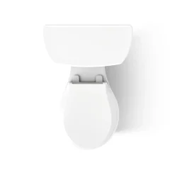 Two-piece round-front toilet, 1.28 gpf^Kohler Outlet