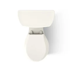Two-piece round-front toilet, 1.28 gpf^Kohler Outlet