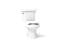 Two-piece round-front toilet, 1.28 gpf^Kohler Online