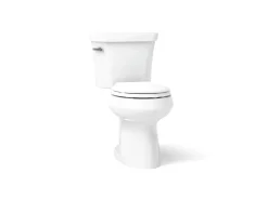 Two-piece round-front toilet, 1.28 gpf^Kohler Clearance