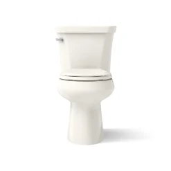 Two-piece round-front toilet, 1.28 gpf^Kohler Clearance